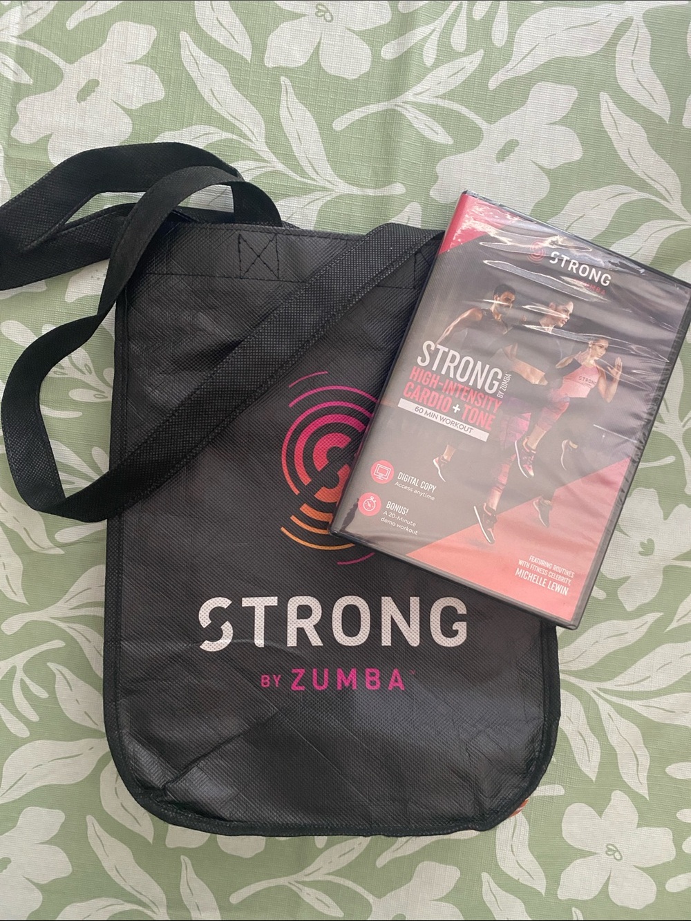 Zumba Fitness STRONG DVD with Tote Bag